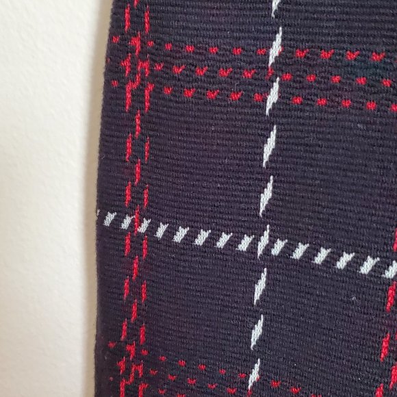 Ann Taylor Set short Sleeve Top and Skirt, black Plaid, Medium NWT - Picture 3 of 12